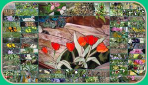 spring with stained glass for blog